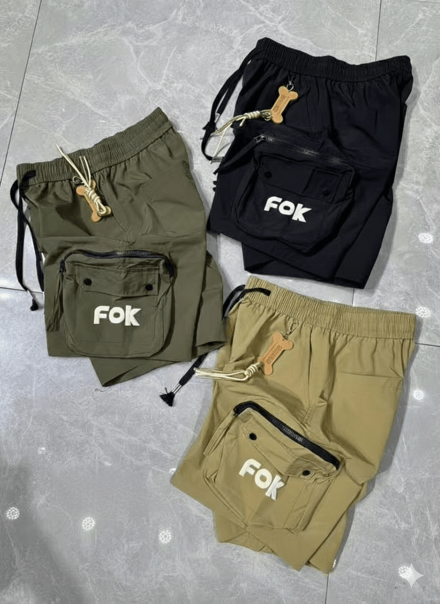 FOK Signature  Cargo Shorts