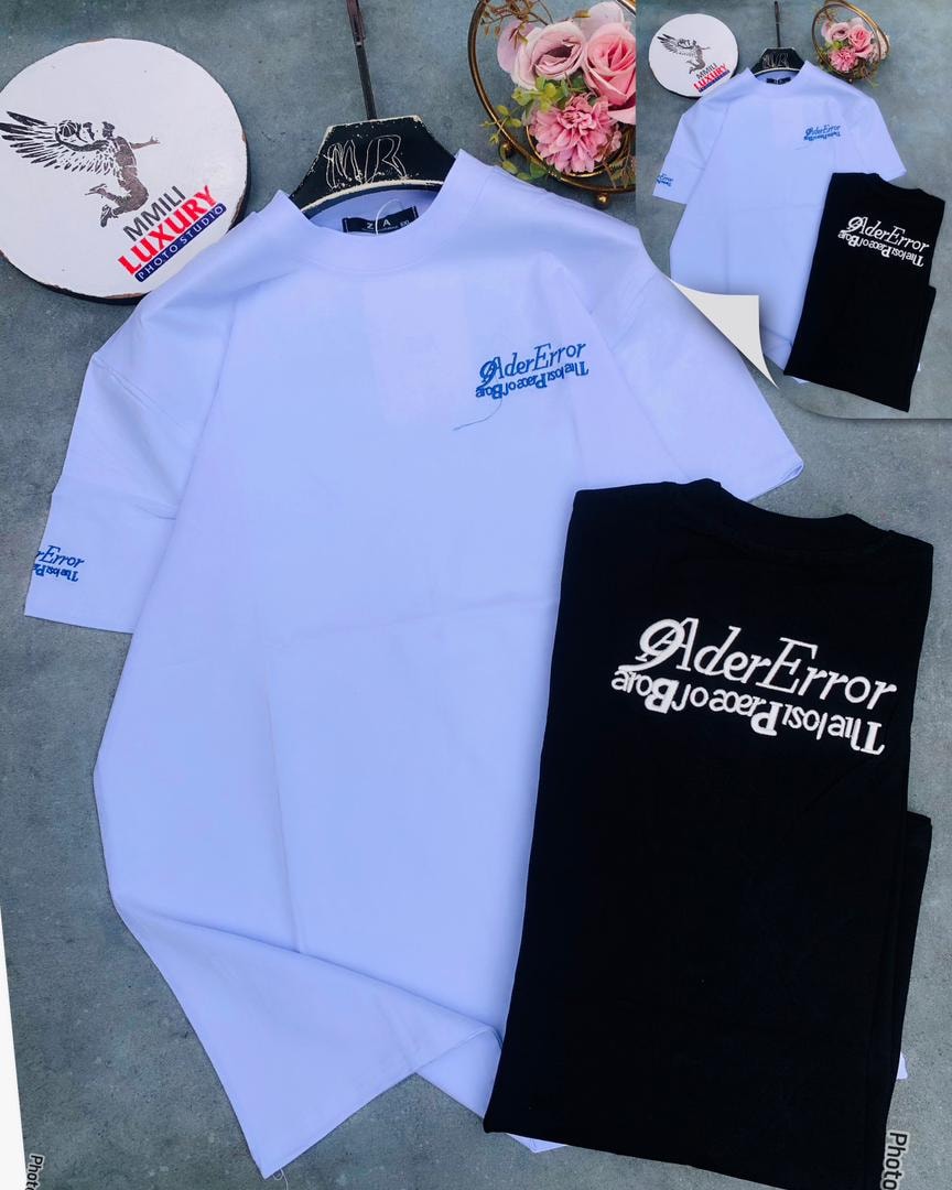 White Ader Error T-shirt