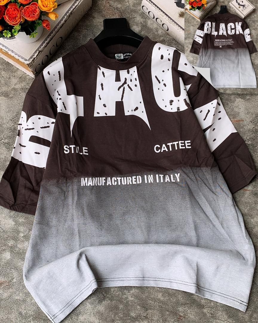 Earth Tone Fade Distressed Tee