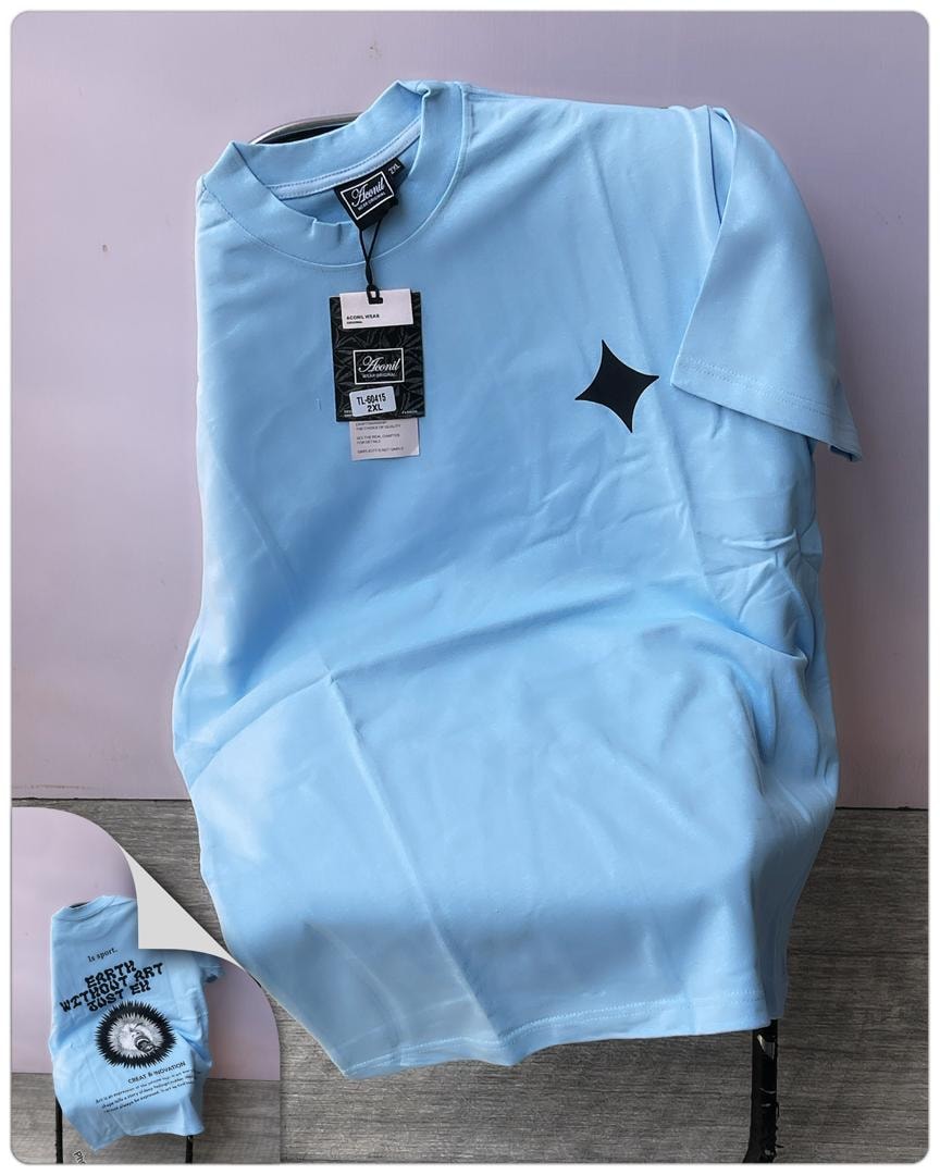 Sky Blue Roar Star Tee