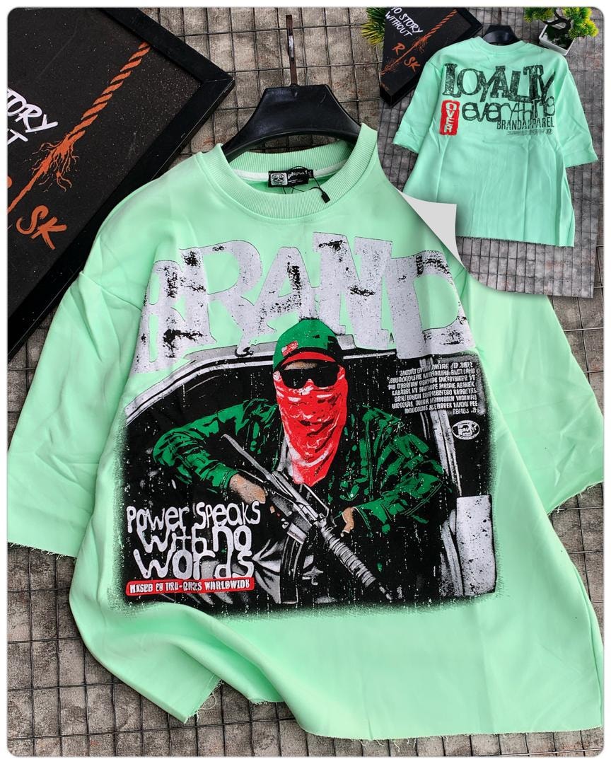 Mint Masked Rebel Graphic Tee