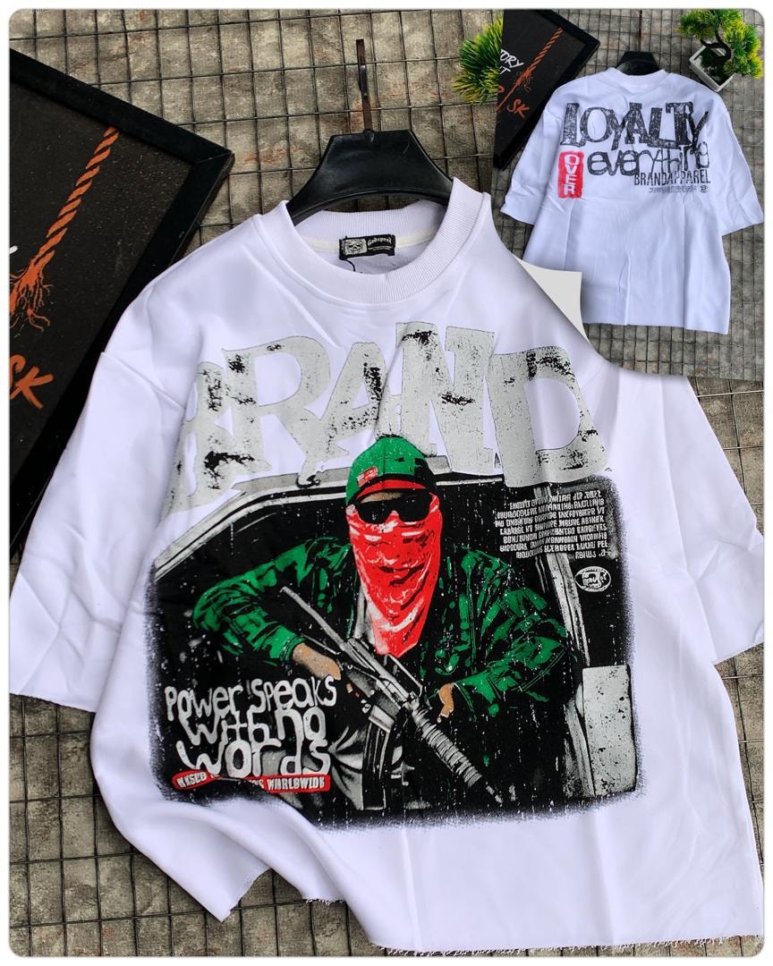 White Power Speaks Graphic Tee