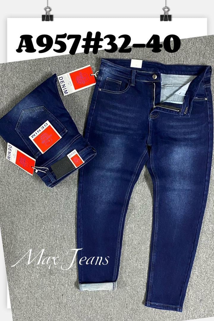 Deep Blue Max Slim Jeans