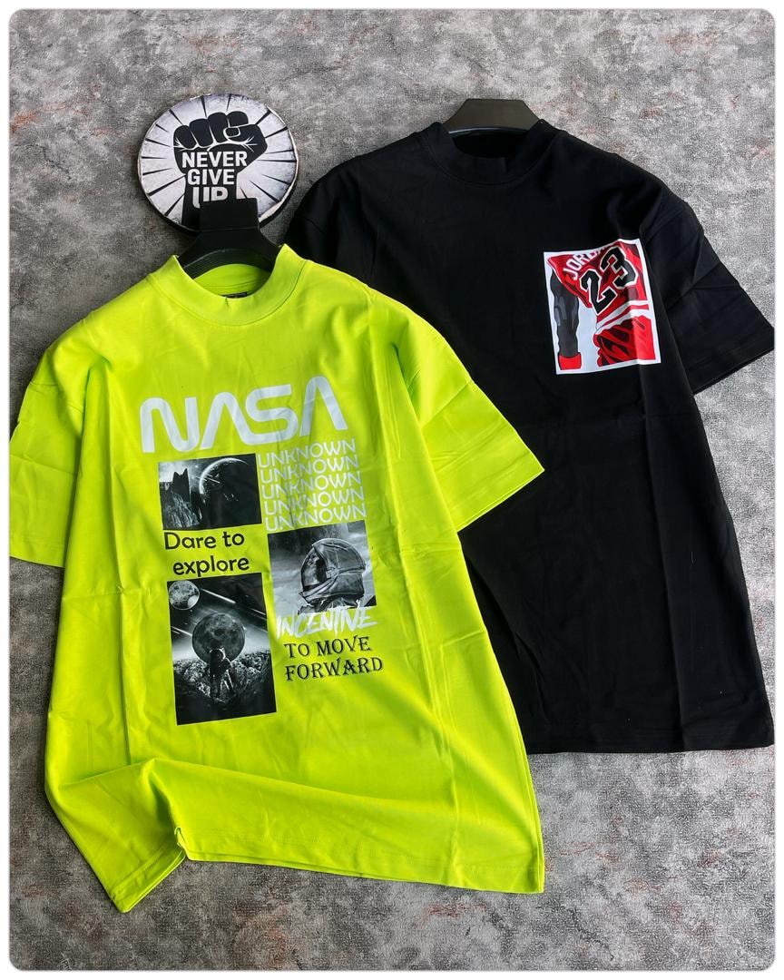 Neon NASA Explore Graphic Tee