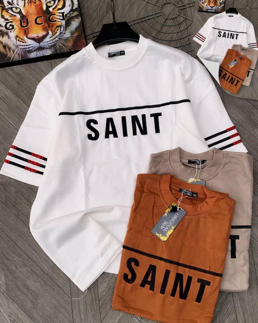 Saint Bar Stripe Oversized Tee