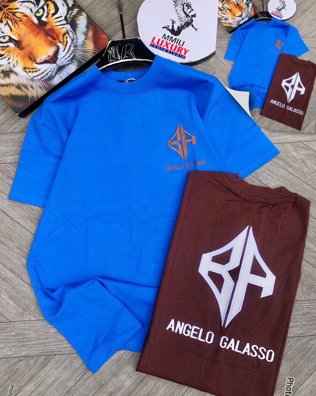 Angelo Galasso BP Embroidered Tee