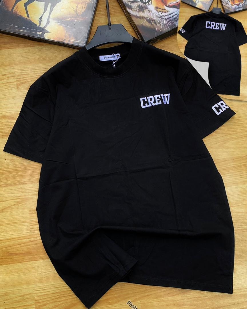 Crew Minimal Oversized Tee