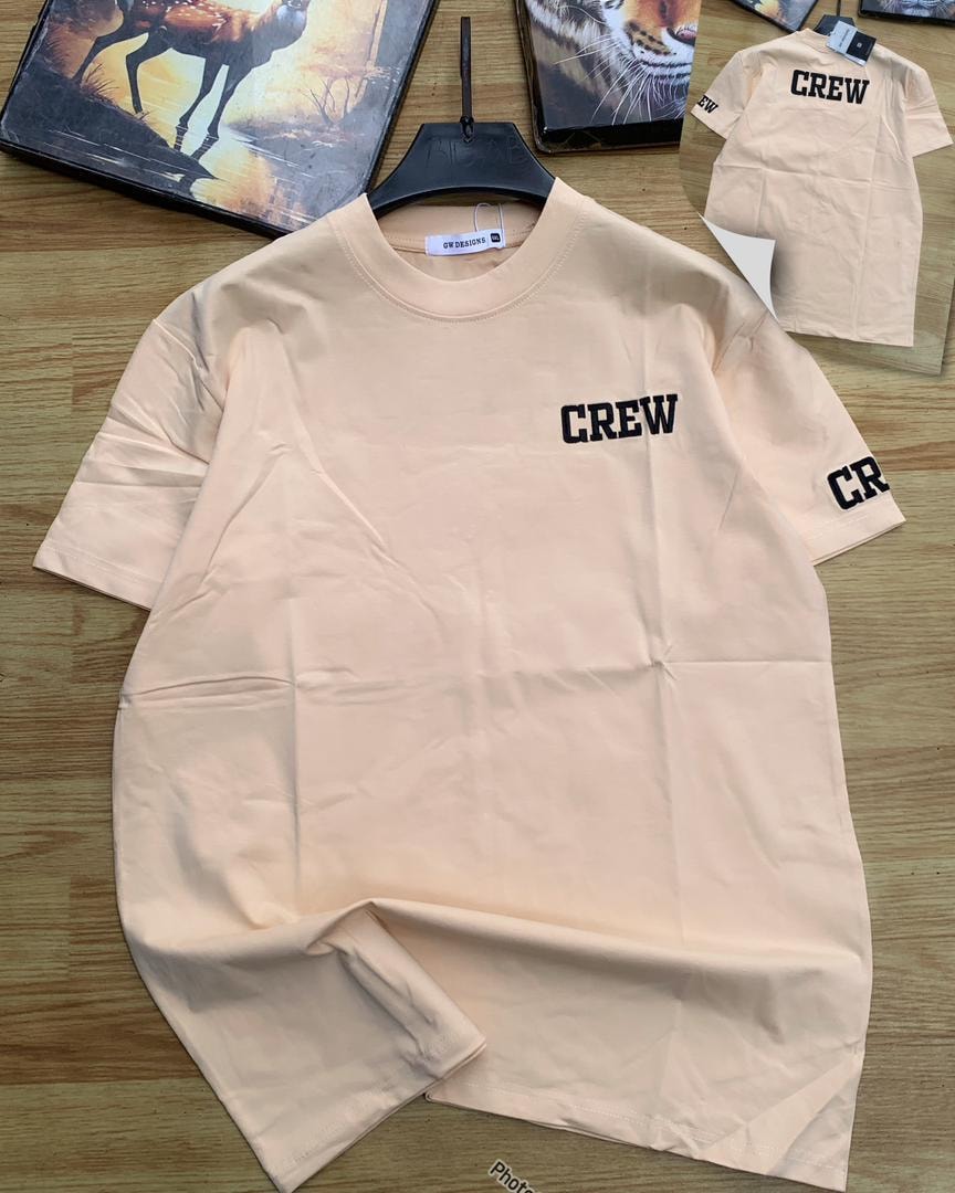 Beige CR Sleeve Street Tee