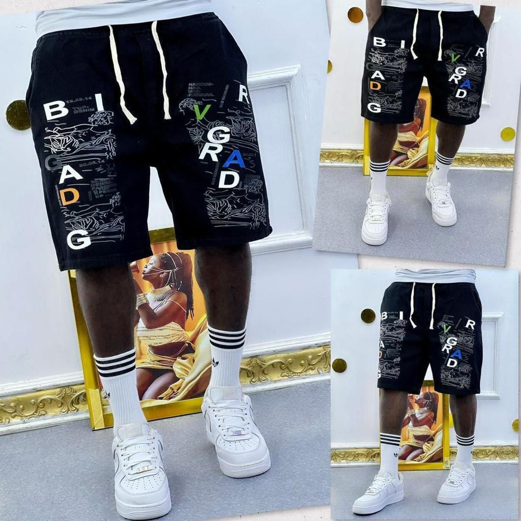 Urban Graphic Streetwear Shorts