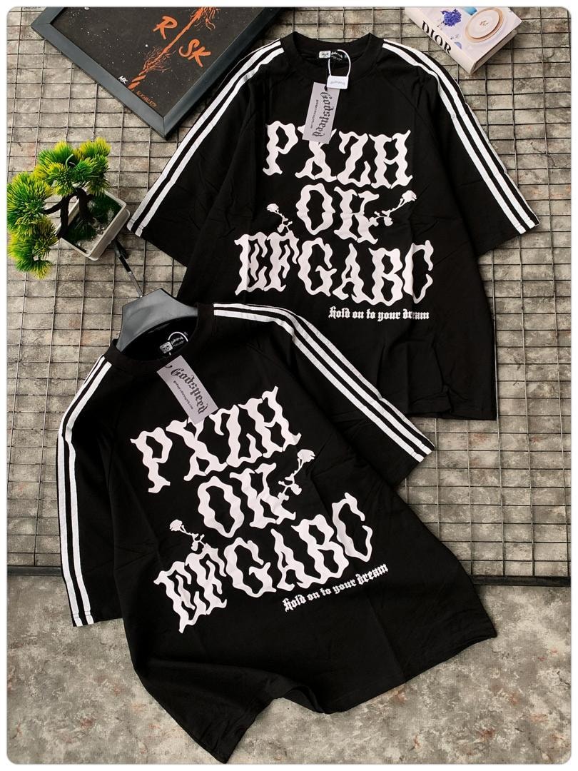 Godspeed Striped Graphic Tee - Black