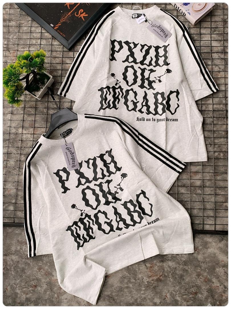 Godspeed Striped Graphic Tee - White