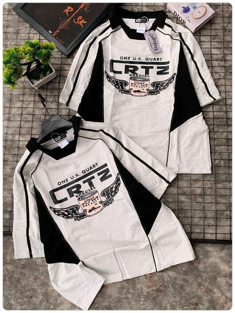 corteiz Special Raglan Polo - White