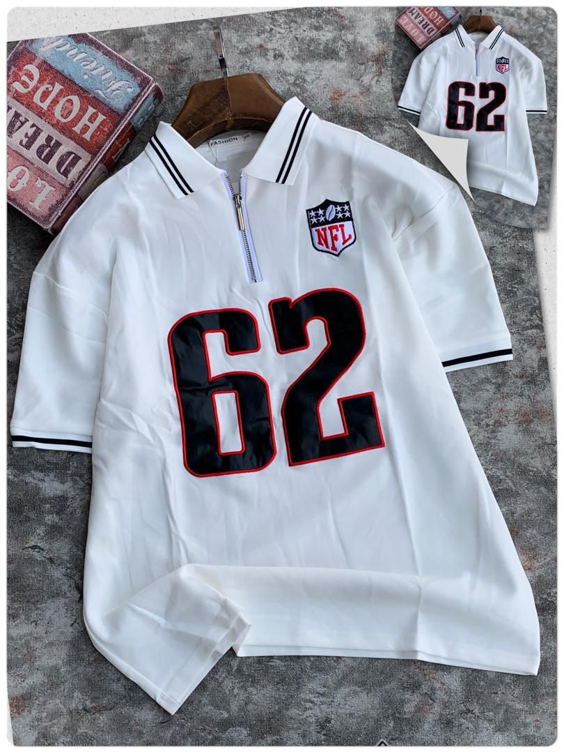 NFL Quarter-Zip Heritage Polo (white)