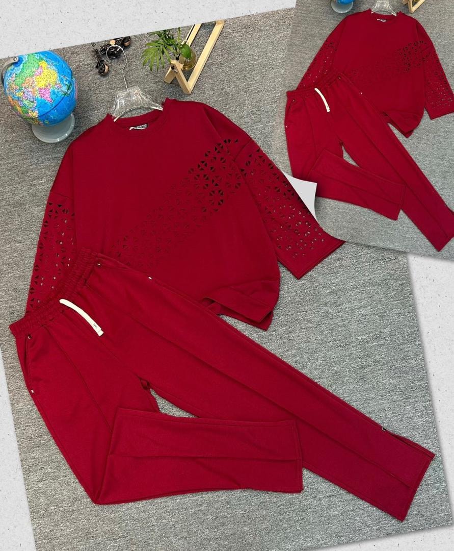 Luxe Laser Cut Set | Red