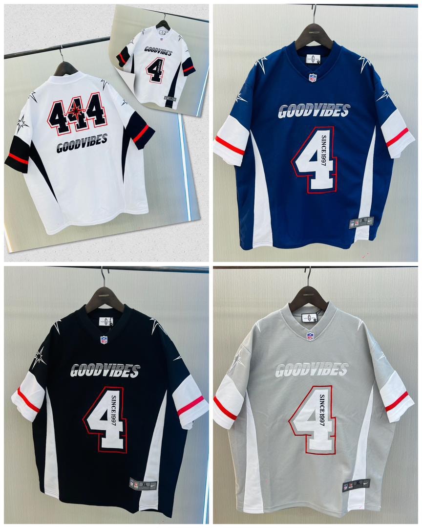 Goodvibes ‘4’ Retro Athletic Polo