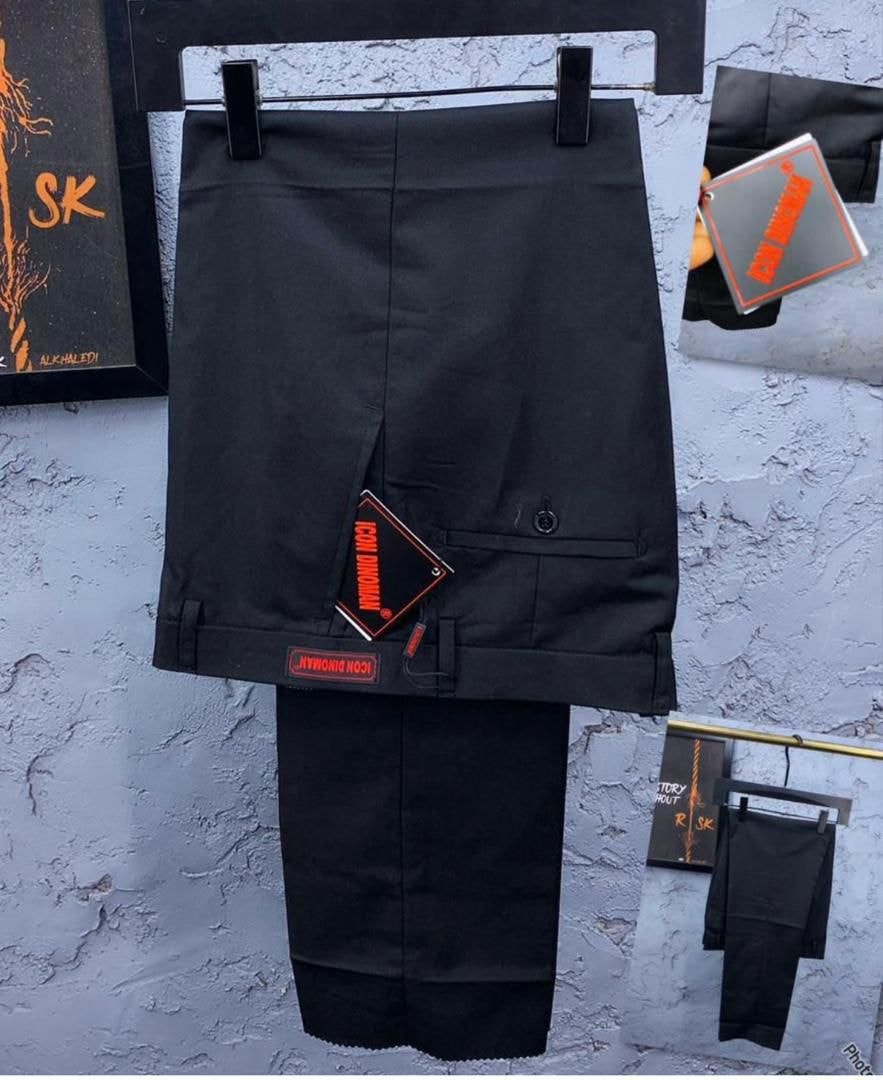 Black Executive Tailored Pants