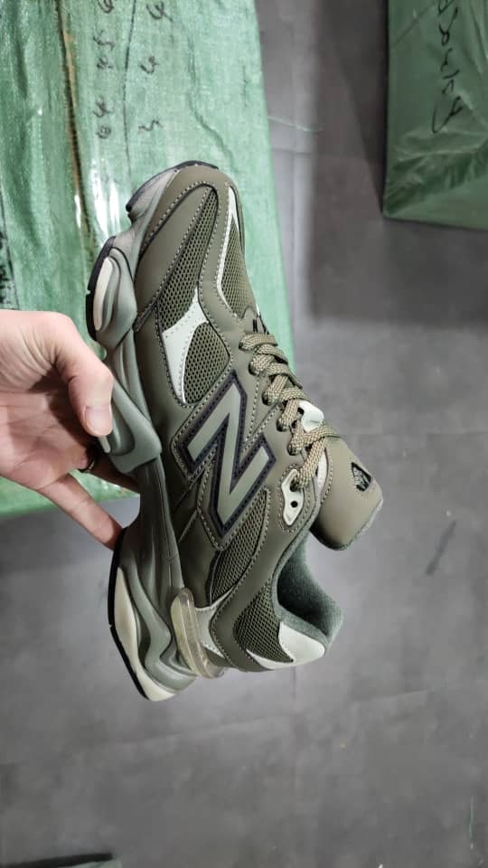 New Balance 9060 Sneakers — Olive