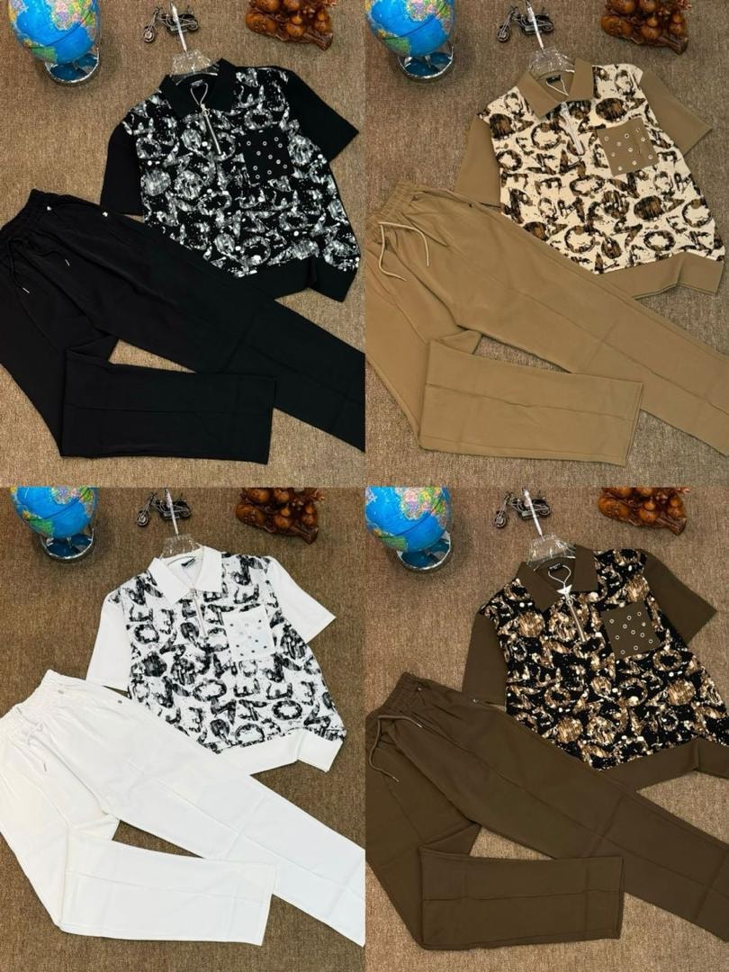 Urban Monogram Zip Set –