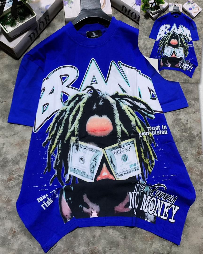 BRAND x Money Tee – Royal Blue