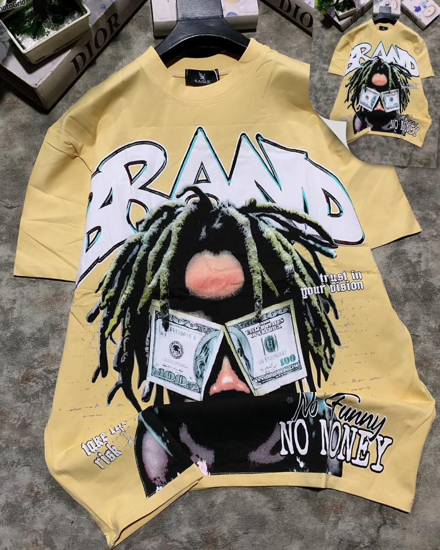 BRAND x Money Tee – Yellow