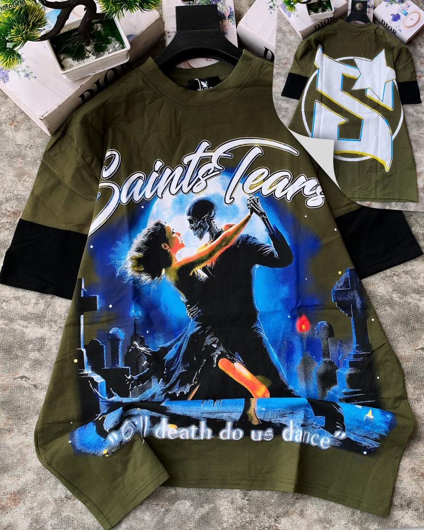 Saint’s Tears: Dance of Death Tee – Olive