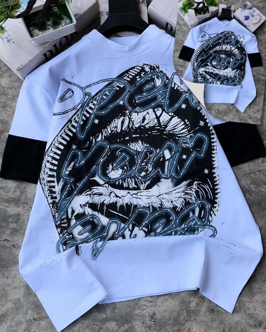 Unzipped Vision Graphic Tee – White