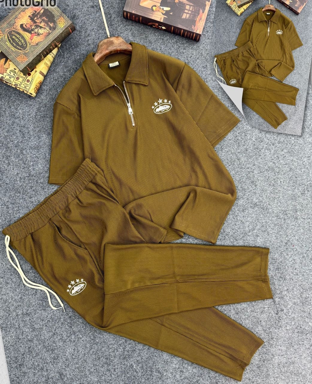 Oliva Luxe Quarter-Zip Set