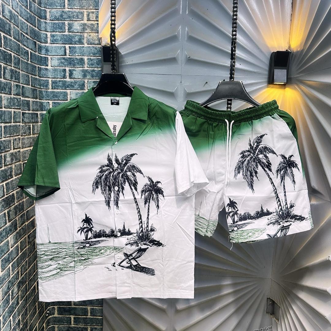 Green Haven Tropical Gradient Vintage Set