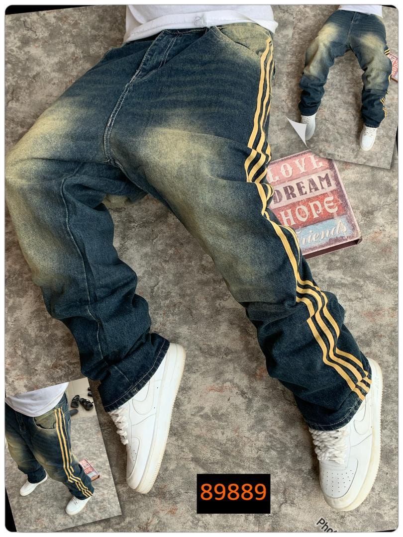 Sidewinder Triple-Stripe Jeans