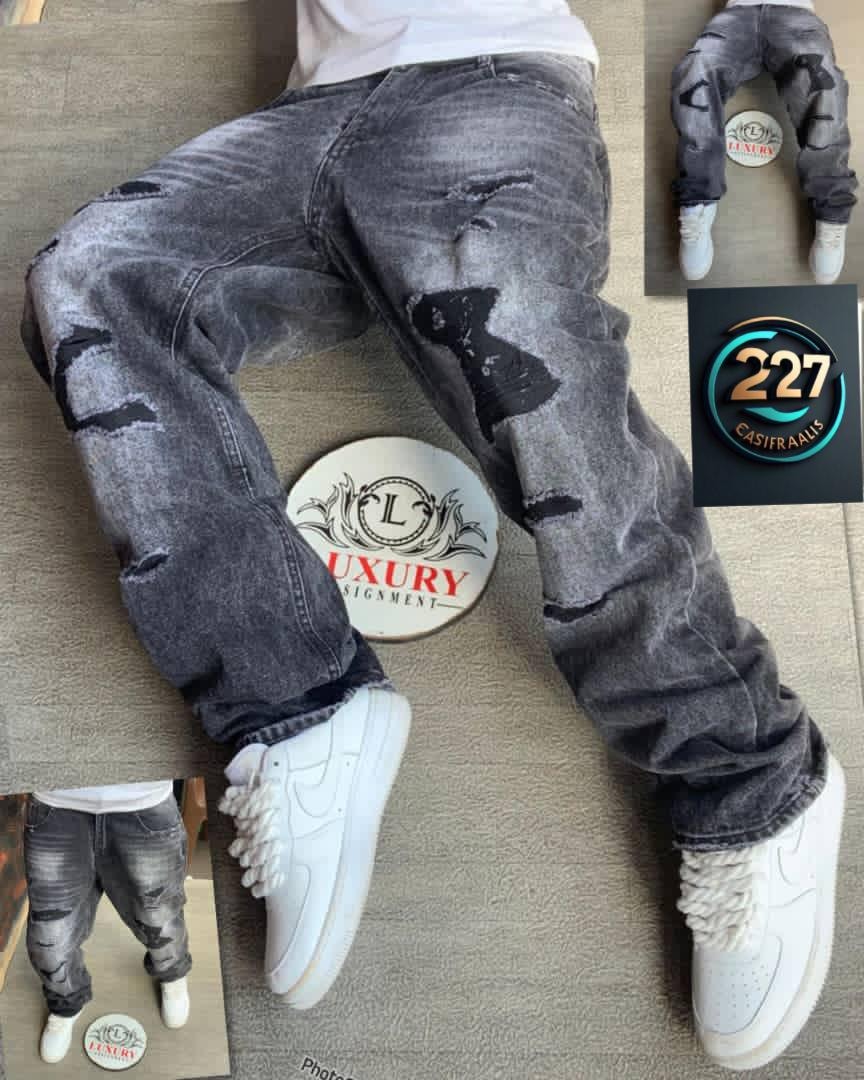 Onyx Fade Rip-&-Repair Denim