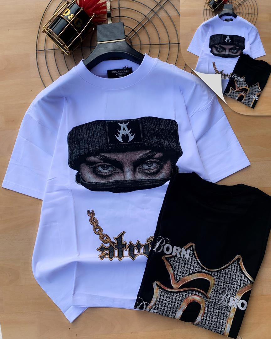 The "Gaze" Masked Graphic Tee