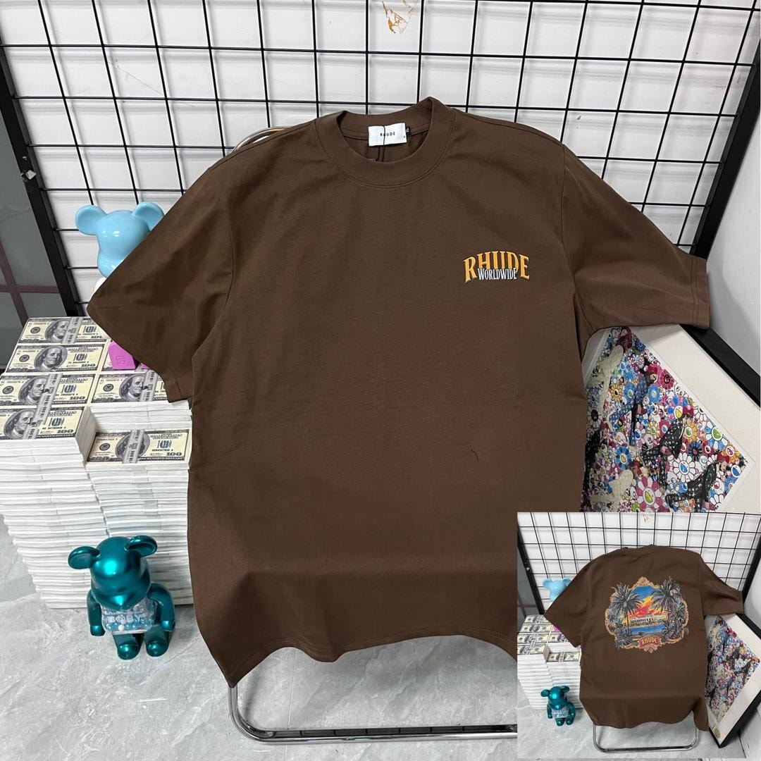 Island Graphic Heavyweight Tee (Brown)