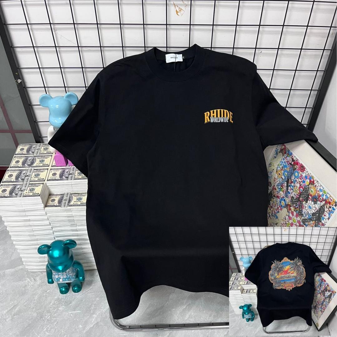 Island Graphic Heavyweight Tee (Black)