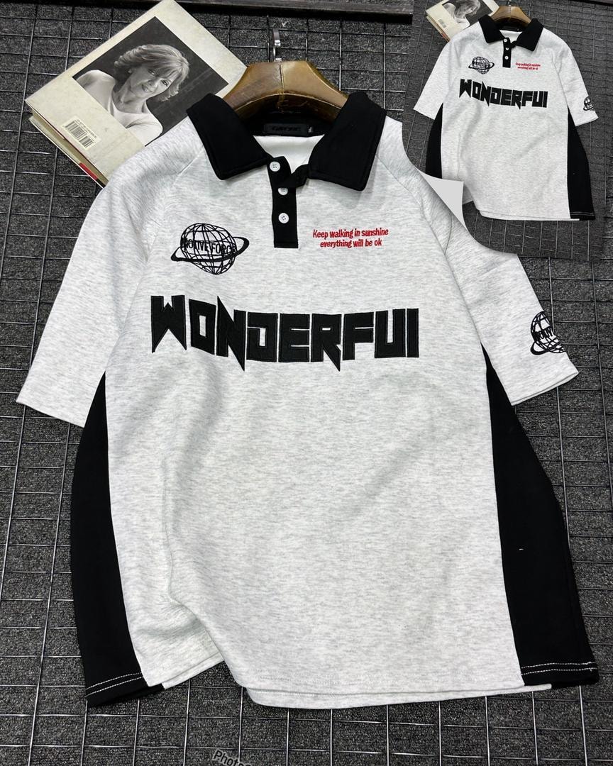 Aura Statement Polo (Grey)