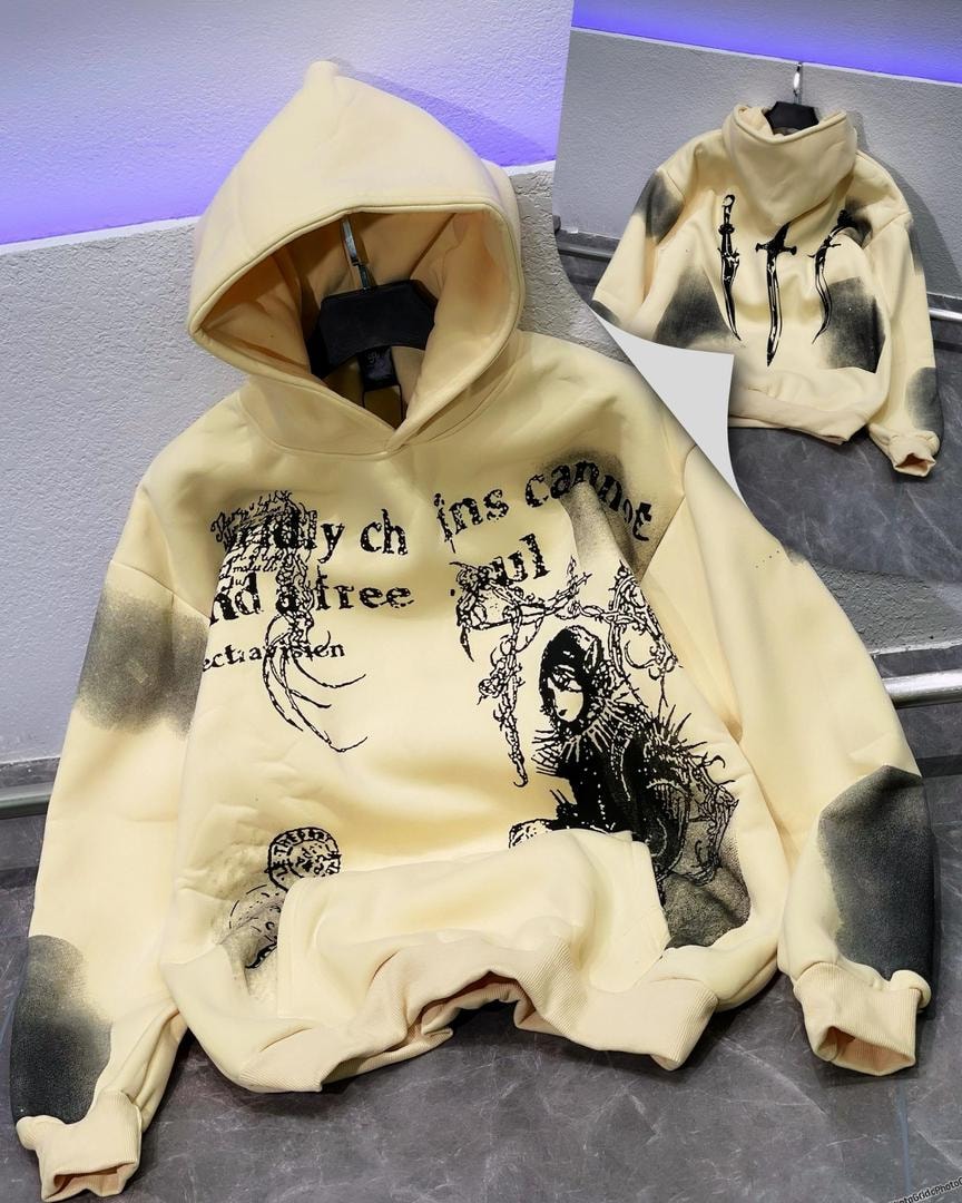 Unchained Soul Hoodie – Yellow 