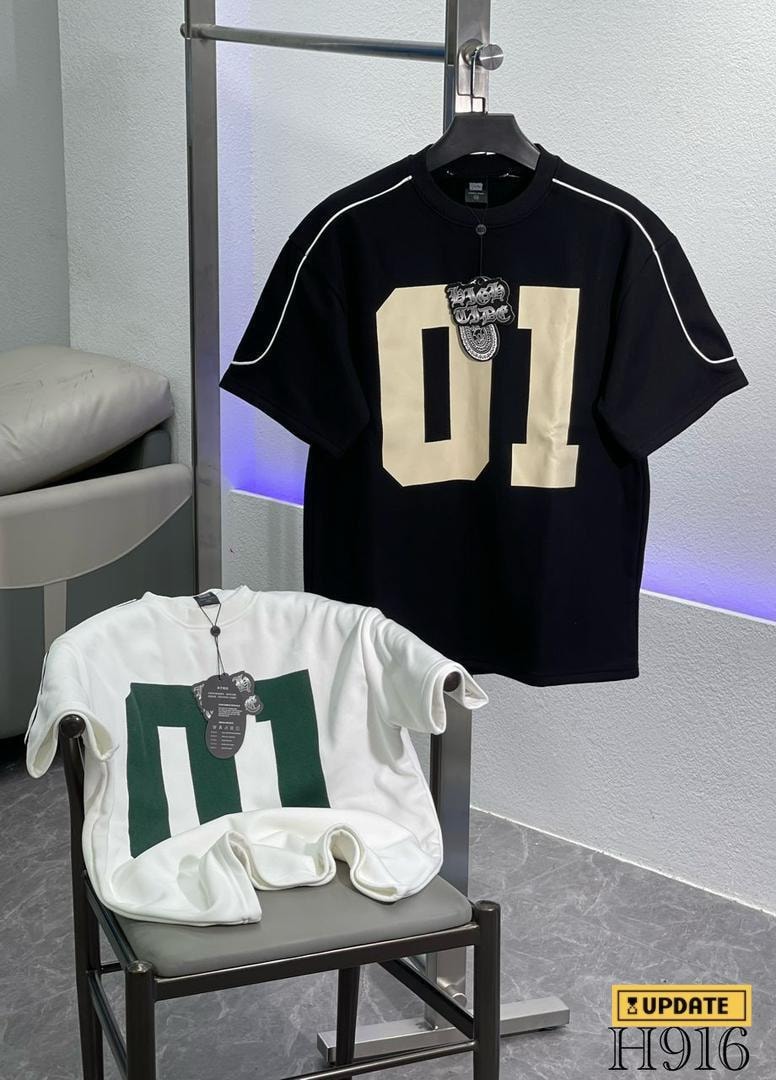 Varsity "01" Boxy Tee