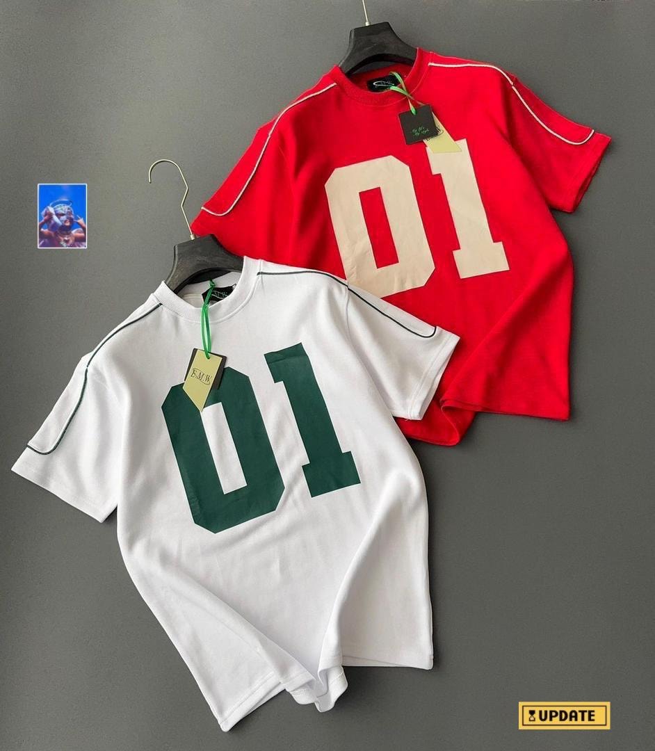 Varsity "01" Boxy Tee