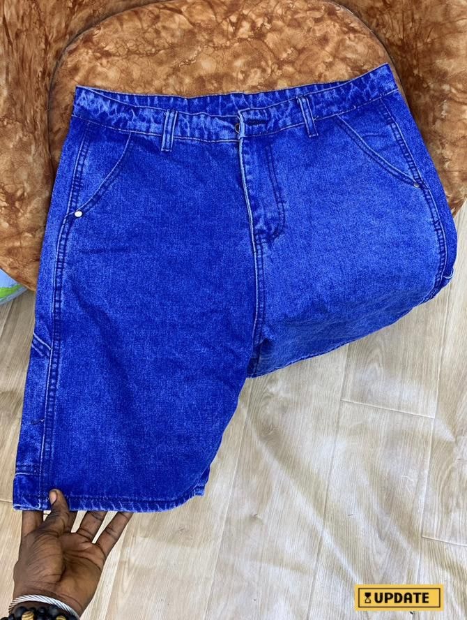 Cobalt Fade Utility Jorts