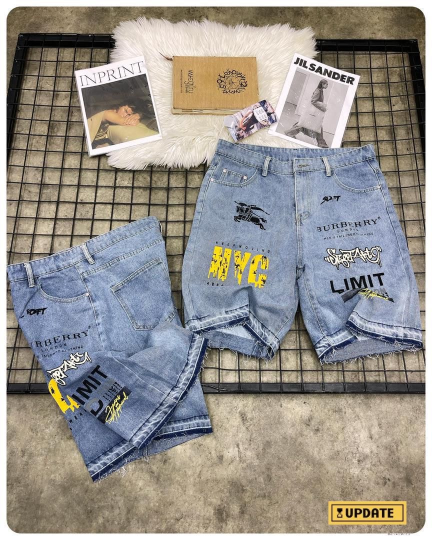 Graffiti NYC Denim Shorts