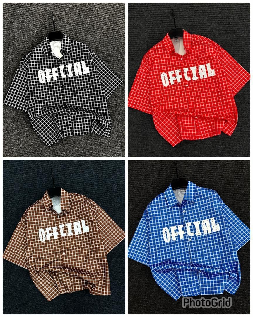 Official Grid Check Shirt