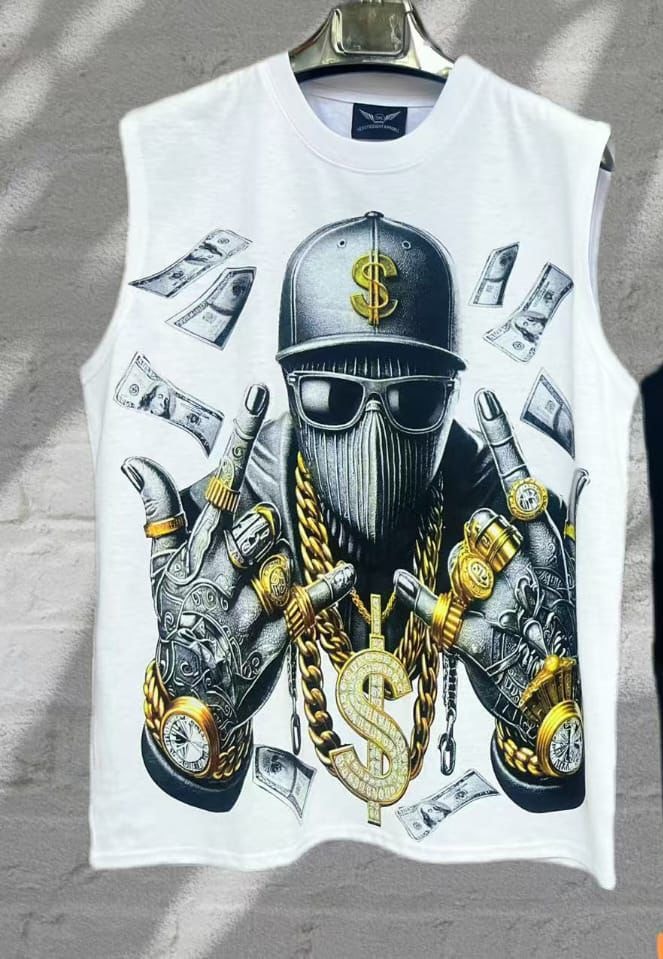 Masked Mogul Sleeveless Tee