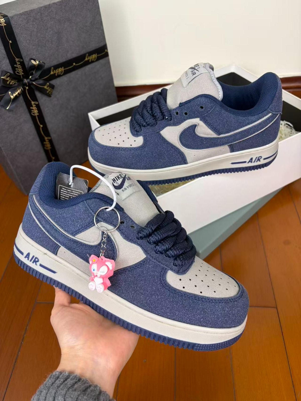 Nike Air Force 1 "Midnight Denim" Sneakers