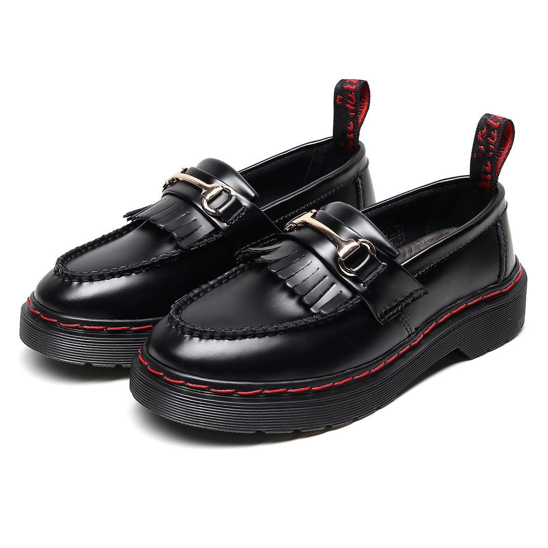 Fringe Horsebit Platform Loafers