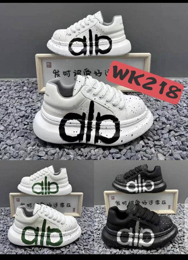 ALB Speckled Platform Trainers