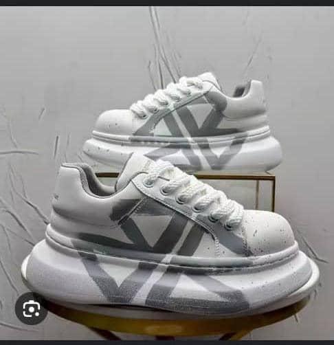 Arctic Chrome Platform Trainers