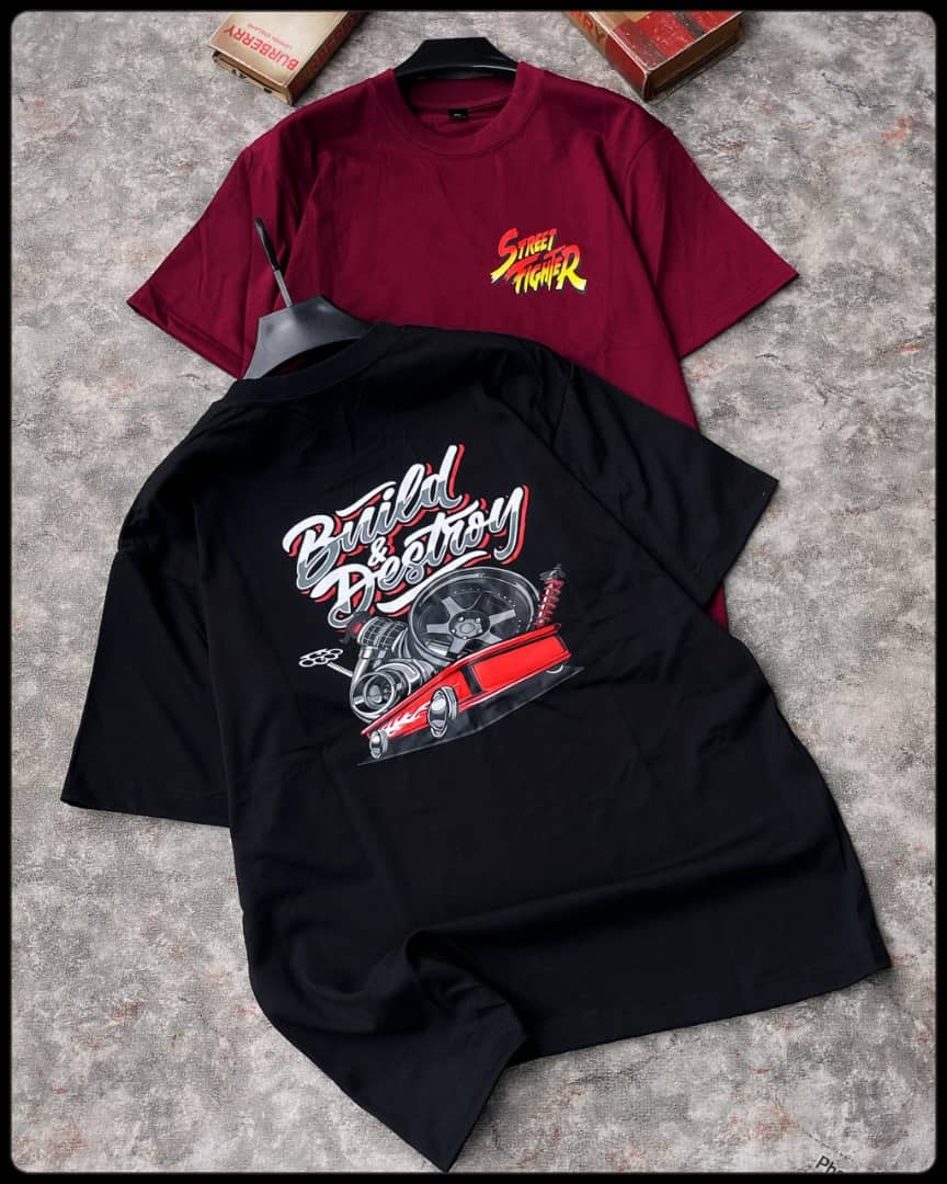 Oversized Graphic Mod Tee