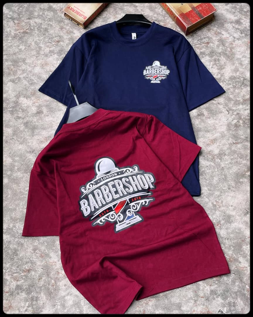 Vintage London Barbershop Graphic Tee