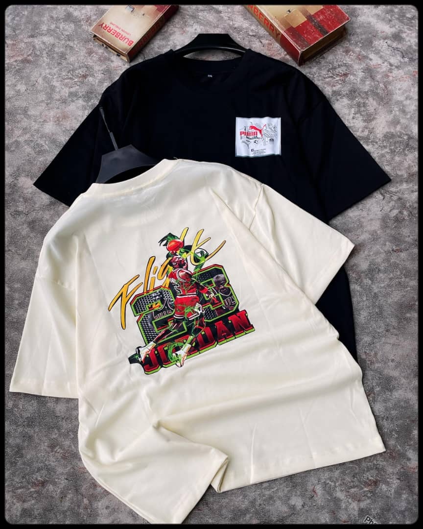 Flight & Icon Oversized Graphic Tee