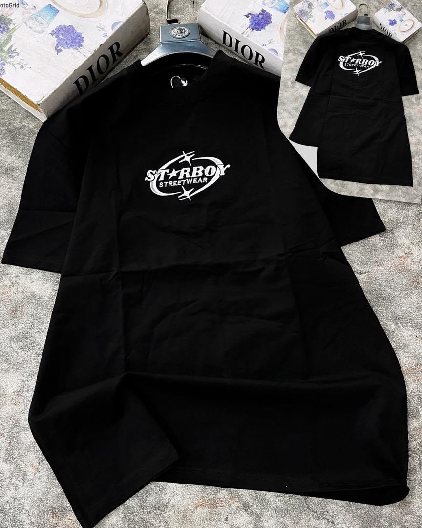 Starboy Streetwear t-shirt in black.