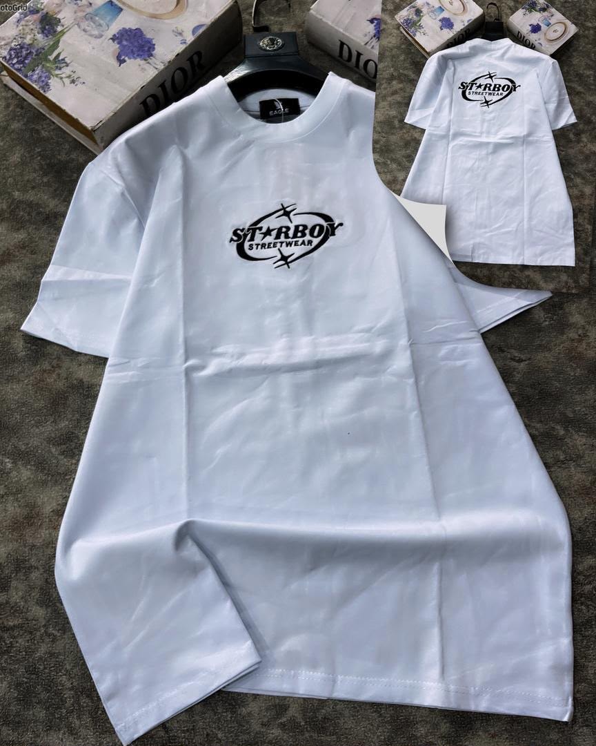 Starboy Streetwear t-shirt in white.
